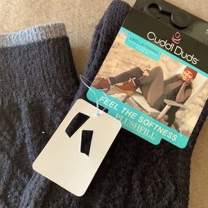 Cuddl duds leg layering knee-high sock